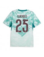 Portugali Nuno Mendes #25 Vieraspaita MM-kisat 2026 Lyhythihainen